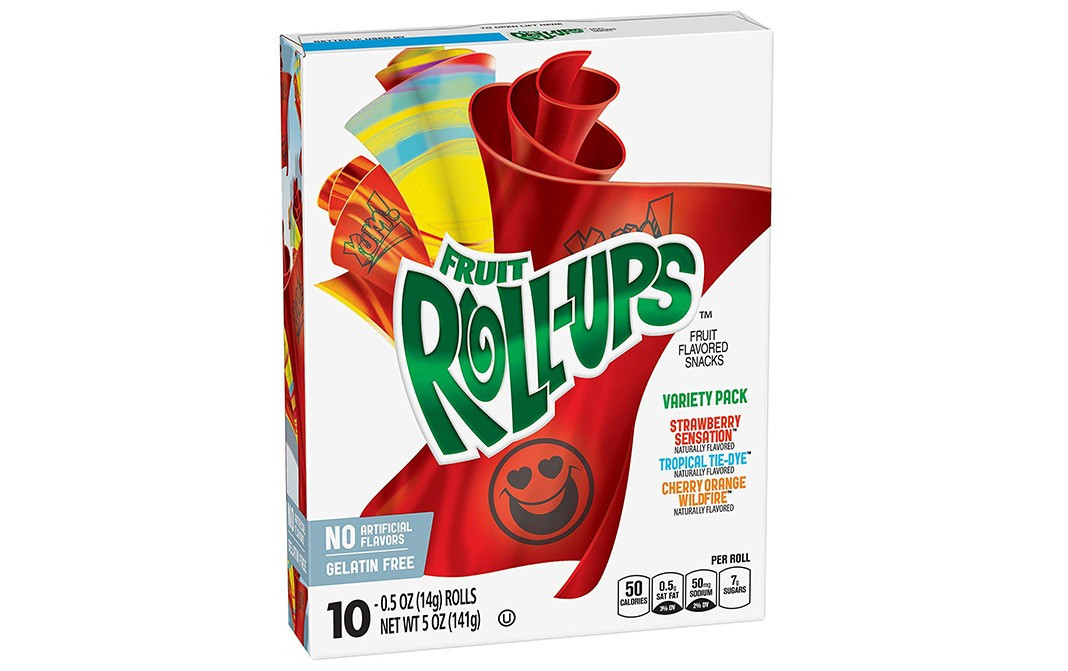 Betty Crocker Fruit Roll-Ups Fruit Flavored Snacks   Box  141 grams